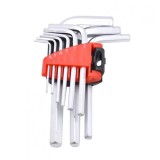 Set 9 piese chei Imbus elSales ELS-S9PI , argintiu