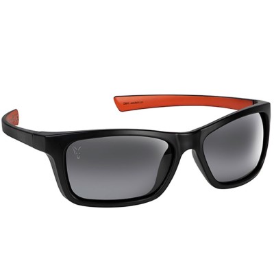 Ochelari de Soare Fox Collection Wraps Black &amp;amp; Orange, Brown Lens foto