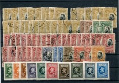 1906 - 1926 , Lot Regele Ferdinand , 6 imagini - stampilate + Lp 26 MNH foto