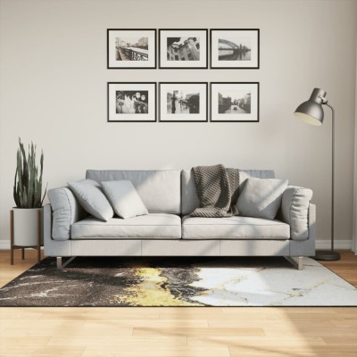 vidaXL Covor lavabil anti-alunecare, multicolor, 120x180 cm 136611 foto