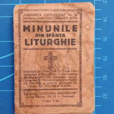 Minunile din Sfânta Liturghie - Credința Ortodoxă Nr. 56 - 1938