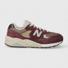 New Balance sneakers 580 culoarea bordo