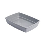 LITIERA PENTRU PISICI ECOHYDRA MINI BACINELLA MICIO GREY 42x34x10(h)cm