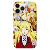 Husa compatibila cu Apple iPhone 13 Mini model Mary Saotome Kakegurui, Silicon, TPU, Viceversa, Transparent, Carcasa
