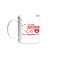 Cana alba personalizata &quot; Eu sunt asistenta, tu ce superputere ai, INOVATIX&reg;. 330ml