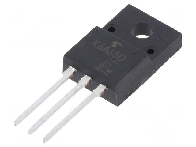 Tranzistor N-MOSFET 650V 6A TO220FP