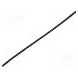 Manșon termocontractabil fără adeziv 19,1mm L: 1m negru CYG/KTG