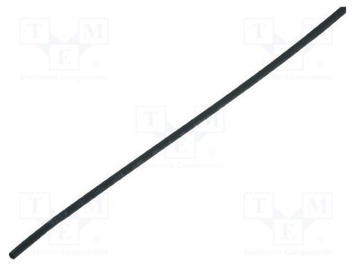 Manșon termocontractabil fără adeziv 19,1mm L: 1m negru CYG/KTG foto