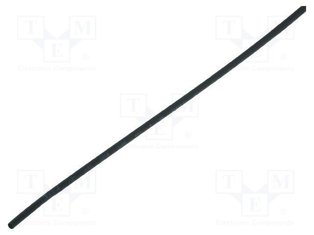 Manșon termocontractabil fără adeziv 19,1mm L: 1m negru CYG/KTG