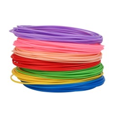 Set 10 rezerve filamente PLA pentru Creion 3D Magic, 1.75mm, multicolor, 50m foto