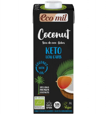 Bautura Vegetala de Cocos Natur Bio Keto 1 litru Ecomil foto