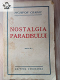 Nichifor Crainic Nostalgia paradisului 1940