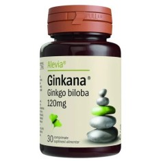 Ginkana Ginkgo Biloba 120mg, 30 comprimate, Alevia