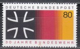 Germania 1985 - A 30-a aniversare a apărării Republicii Federale, MNH, Nestampilat