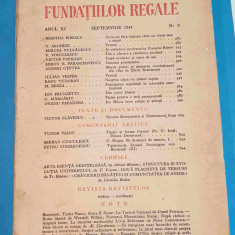 Revista FUNDATIILOR REGALE - Septembrie 1944 - Fundatia Regala Mihai I