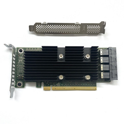 Placa Extender DELL POWEREDGE R630 SERVER SSD NVMe PCIe GY1TD 1PDFM P31H2 + cablu DELL K9TVP foto