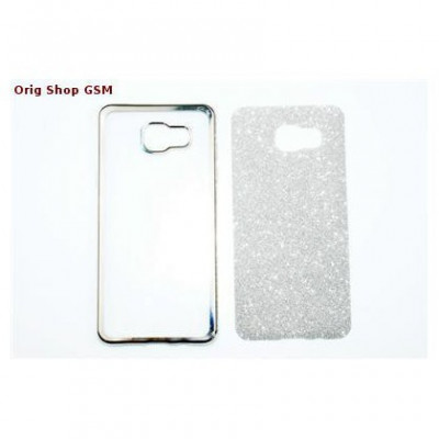 Husa Jelly BLING Apple iPhone 5/5S Silver foto