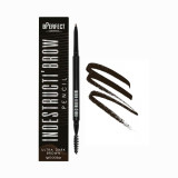 Creion pentru sprancene BPerfect Indestructi&#039;Brow Pencil, 0.1g - 592 Ultra Dark Brown, Bperfect Cosmetics