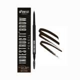 Creion pentru sprancene BPerfect Indestructi&#039;Brow Pencil, 0.1g - 592 Ultra Dark Brown