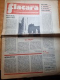 flacara 6 aprilie 1978-art. si foto turnu magurele,targoviste,simleul silvaniei