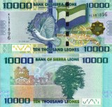 Sierra Leone 10000 Leones 2021 UNC Bancnota Africa, Necirculata