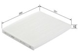 Filtru, aer habitaclu QWP WCF193 / R21, Alfa Romeo