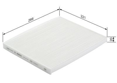 Filtru, aer habitaclu QWP WCF193 / R21 foto