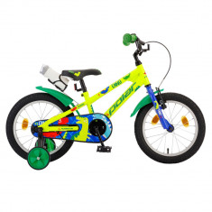 Bicicleta Copii Polar 2023 Dino - 14 Inch, Verde foto