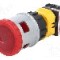 Intrerupator de siguran&amp;#355;a, 2 pozitii, 30mm, seria XN, IDEC - XN4E-TL403Q4MR