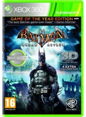 Batman Arkham Asylum Game Of The Year Edition Platinum Hits XBOX 360