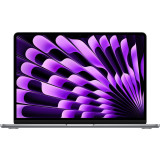Laptop Apple MacBook Air 13.6&amp;#039;&amp;#039;, cu procesor Apple M3, 8 nuclee CPU si 10 nuclee GPU, 16GB, 256GB, Space Grey, INT KB