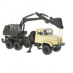 Macheta camion KrAZ 6322 AO-4421A verde/crem, 1:43 Special Co