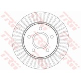 Set discuri frana fata TRW, Chrysler Grand Voyager V (Rt), 10.2007-; Dodge Journey, 06.2008-; Fiat Freemont (345 ), 08.2011-, Fata; puntea fata