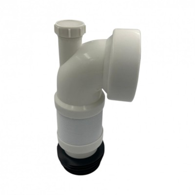 Racord Cot Extensibil WC cu Iesitr Pentru Masina de Spalat foto