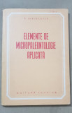 Elemente de micropaleontologie aplicată - T. Iorgulescu