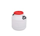 Bidon cu capac 25 L, Amigo, Alb, Gimihome