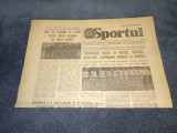 ZIARUL SPORTUL 7 NOIEMBRIE 1983 HANDBALISTII AU CUCERIT CUPA