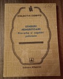Myh 416f - Ganduri nemuritoare - Proverbe si cugetari poloneze - ed 1986