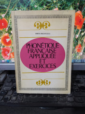 Phonetique francaise appliquee et exercises, Janeta Draghicescu, Buc. 1980, 163 foto