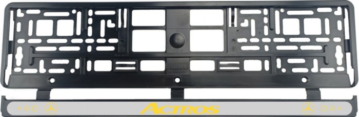 Set 2 bucati, suport numar inmatriculare, Mercedes Actros III