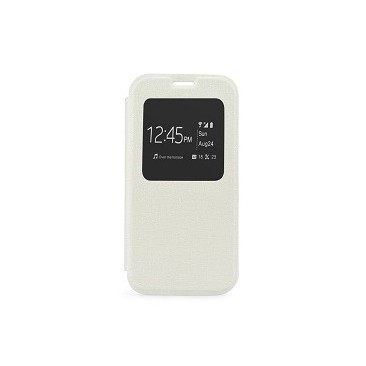 HUSA FLIP CARTE S-VIEW ETUI IPHONE 4/4S ALB foto