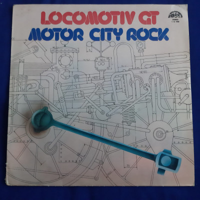 Locomotiv GT - Motor City Rock _ vinyl,LP _ Supraphon, Cehoslovacia,1978_VG+/VG+ foto