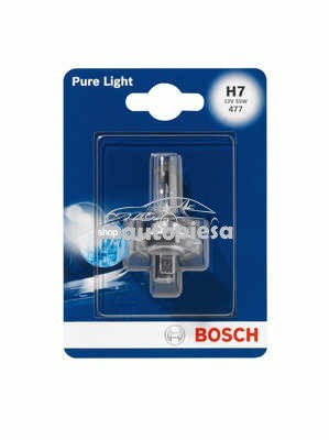 Bec Bosch H7 Pure Light 12V 55W 1 987 301 012 foto