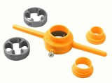 Trusă 6 piese pentru Filetare Țevi PVC, 1/2 - 3/4 - 1