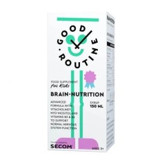 Supliment Alimentar Brain Nutrition Sirop cu Capsune, Good Routine, 150 ml