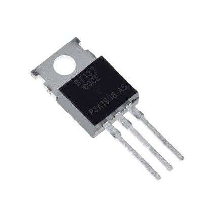 Triac, BT137-600E, 600V, 8A foto