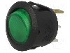 Intrerupator OFF-ON, 2 pozitii, SPST, BULGIN - R13112BBG3