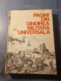 Pagini din gindirea militara universala volumul 3 Simion Pintea