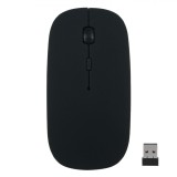 Mouse Wireless PC, USB Nano, Negru, 1600 DPI, Fără Fir, Oem