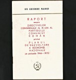 RAPORT ASUPRA DIRECTIVELOR CONGRESULUI AL IX-LEA AL PARTIDULUI COMUNIST - MAURER